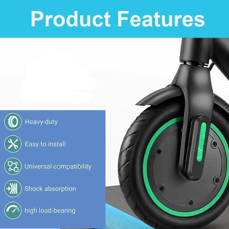 TOCBEUU 8.5 Inches Inner Tube& Outer tire for Electric Scooter, 50/75-6.1 Inflated Tire, 8 1/2 Replacement Wheel, Rubber Tyre for Gotrax GXL V2/ XR/Apex XL/ & Xiaomi M365/M365 Pro/Pro 2/1S Black (1Set) - Image 4